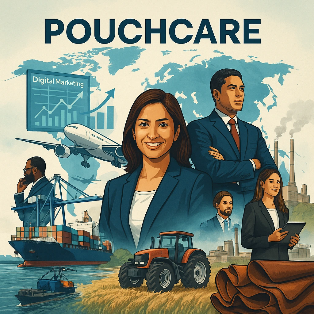 PouchCare digital marketing portfolio - successful SEO and web development projects